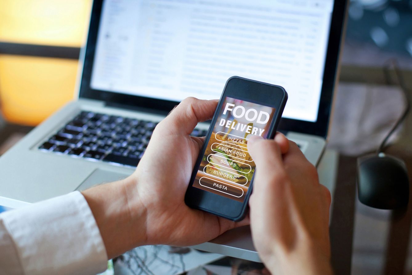 menu digital click and collect restaurant